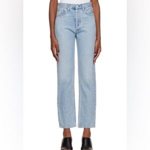 AGOLDE - Blue 90's Pinch Waist Jeans